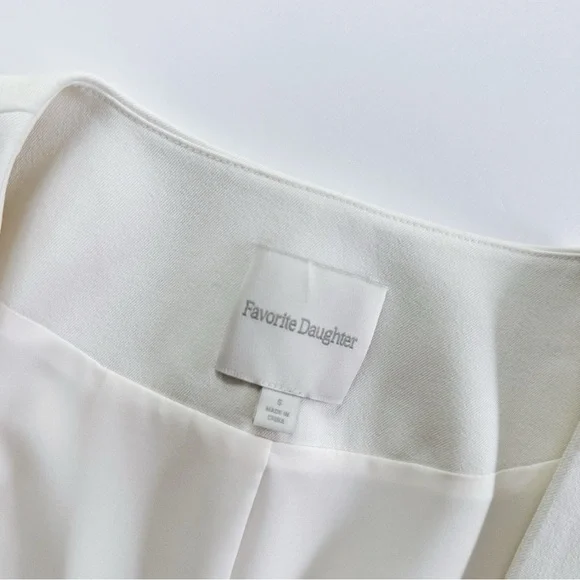 NEW Favorite Daughter The Diana Jacket Ivory Small - Picture 6 of 8